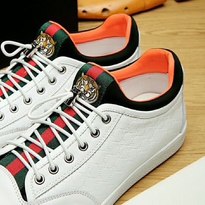 Gucci Men's Casual Sneakers | White & Black