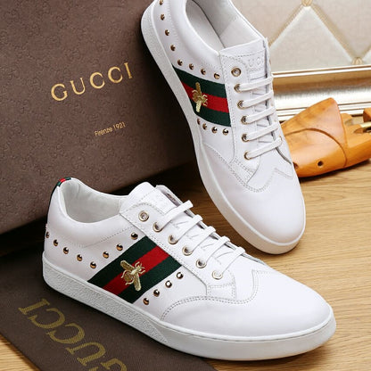 Gucci Men's Everyday Sneakers | White & Black