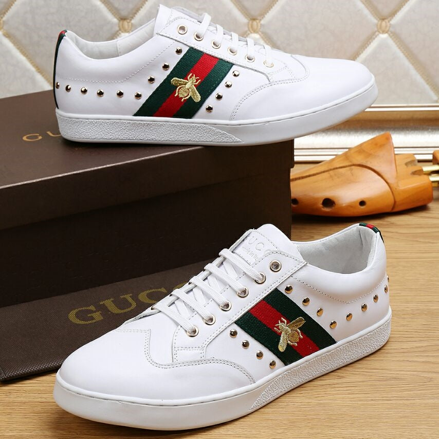 Gucci Men's Everyday Sneakers | White & Black