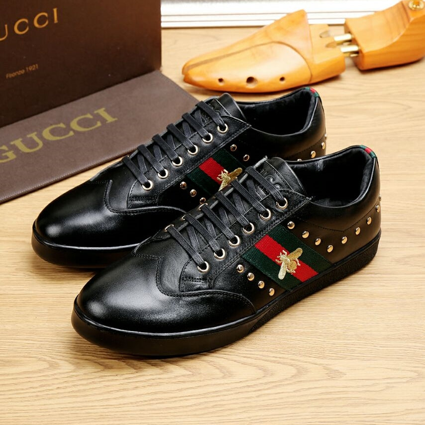 Gucci Men's Everyday Sneakers | White & Black