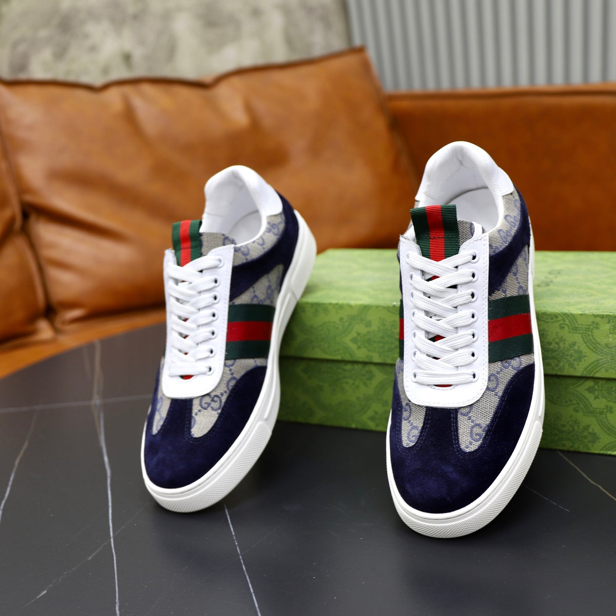 Gucci Men's Casual Athletic Shoes | 5 Color Options