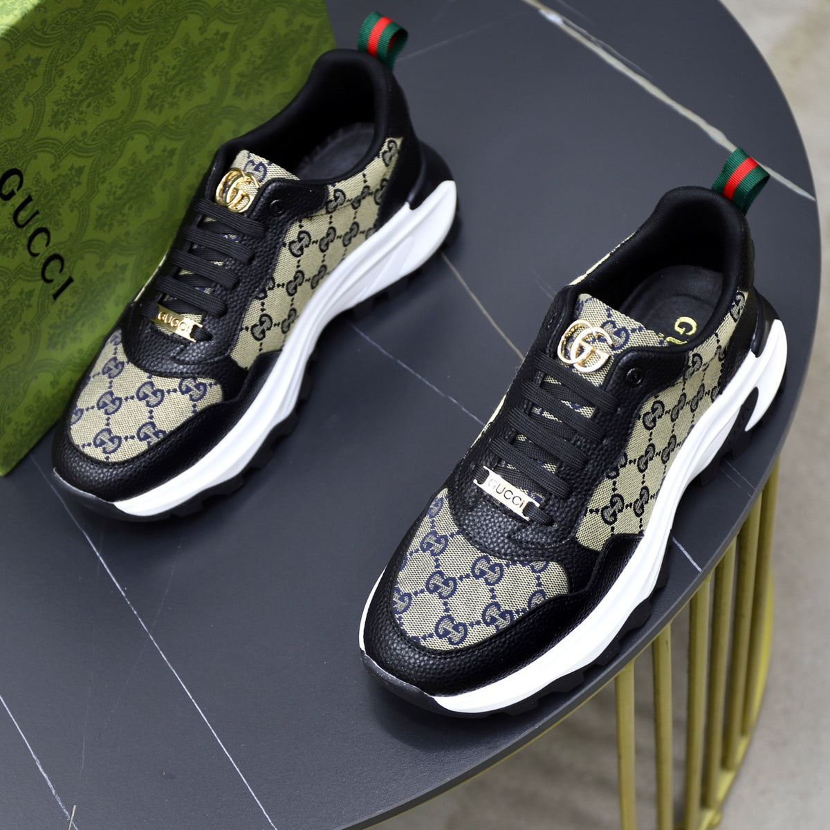 Gucci Men's Casual Athletic Sneakers | 4 Color Options