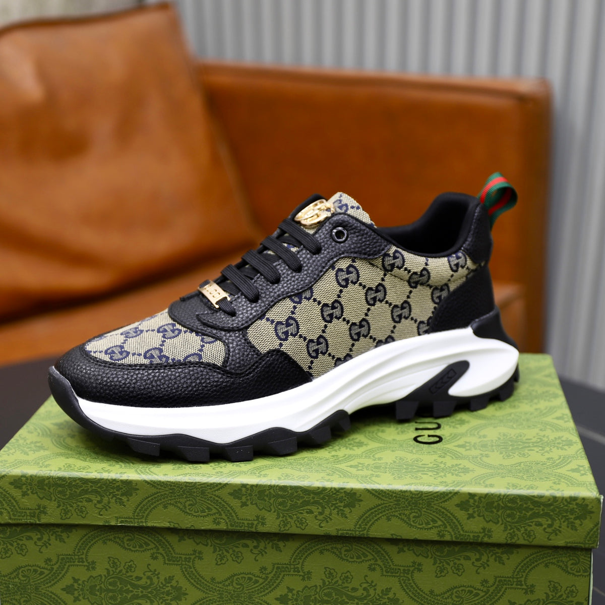 Gucci Men's Casual Athletic Sneakers | 4 Color Options