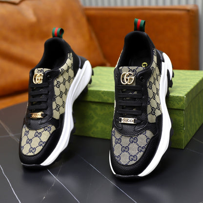 Gucci Men's Casual Athletic Sneakers | 4 Color Options