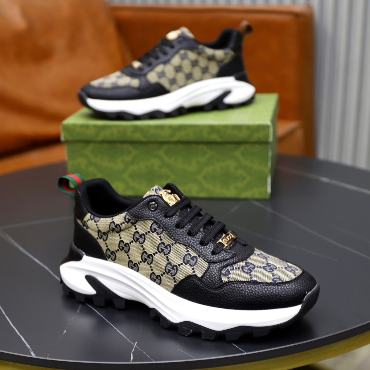 Gucci Men's Casual Athletic Sneakers | 4 Color Options