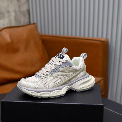 Gucci Men's Casual Athletic Sneakers | Gray & Beige