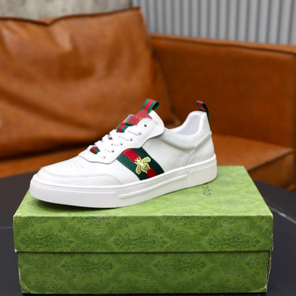 Gucci Men's Casual Everyday Shoes | White & Black