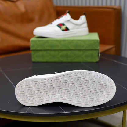 Gucci Men's Casual Everyday Shoes | White & Black