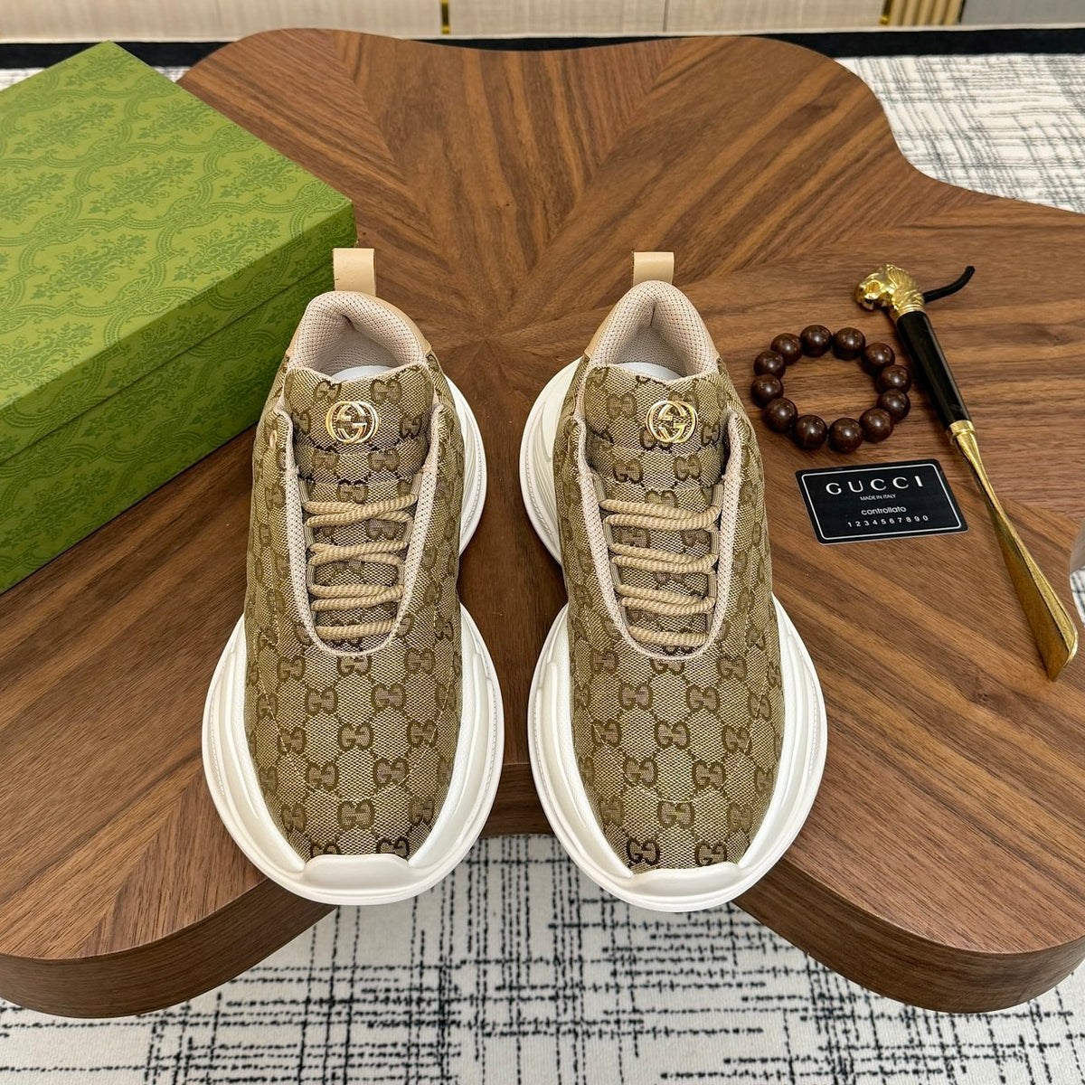Gucci Men's Casual Everyday Sneakers | 5 Colors