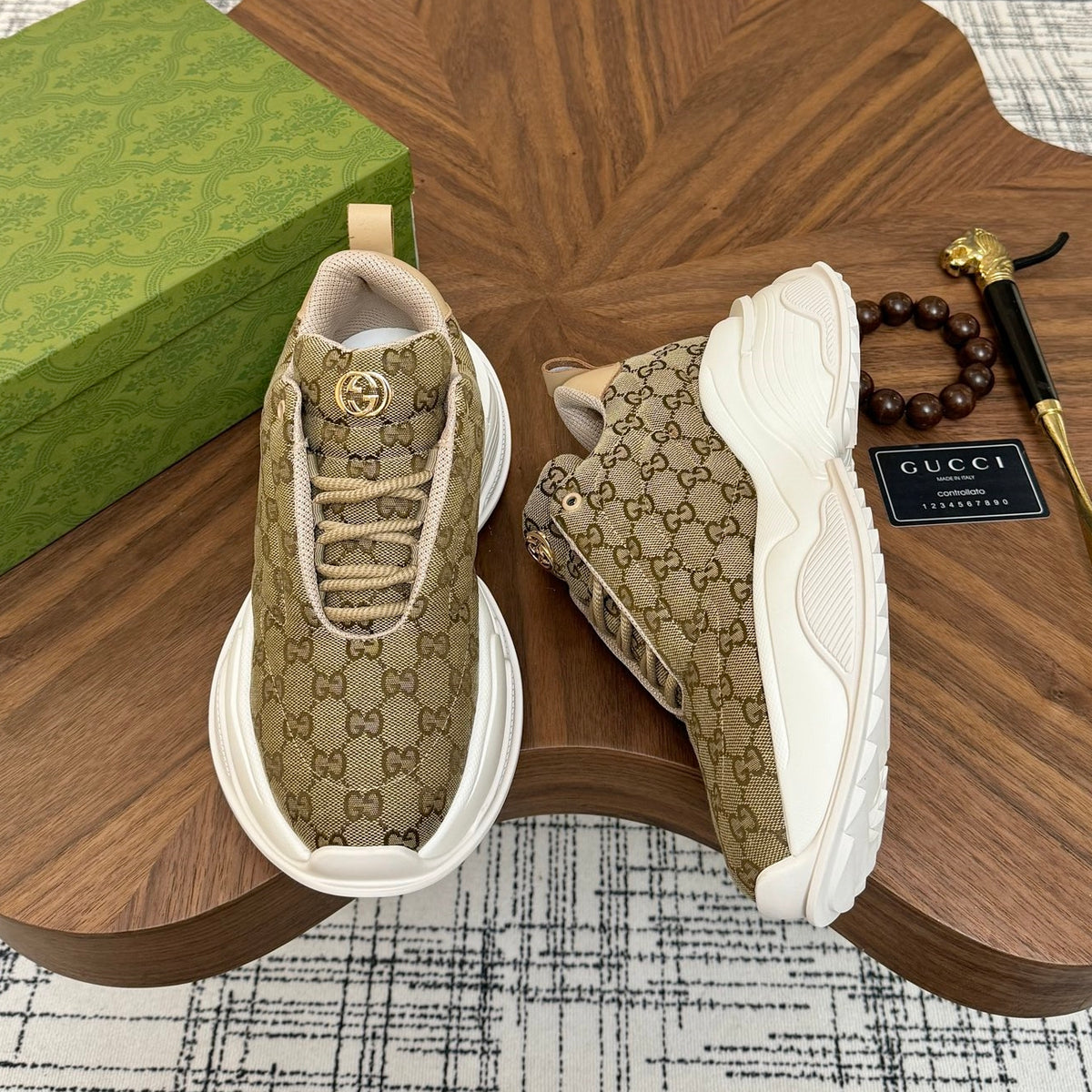 Gucci Men's Casual Everyday Sneakers | 5 Colors
