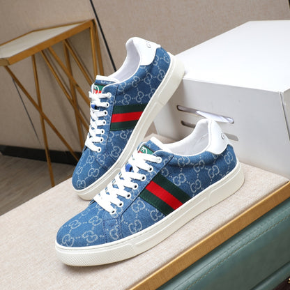 Gucci Men's Casual Everyday Sneakers | Blue & Black
