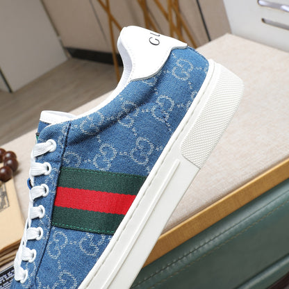 Gucci Men's Casual Everyday Sneakers | Blue & Black