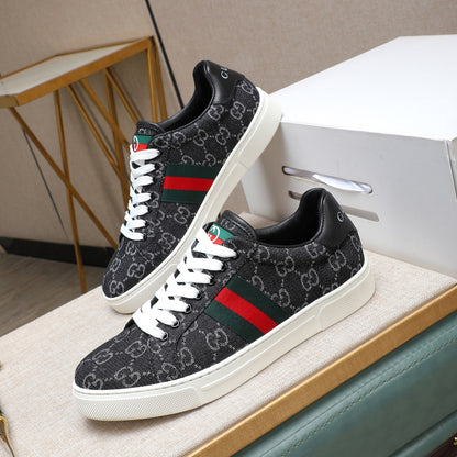Gucci Men's Casual Everyday Sneakers | Blue & Black