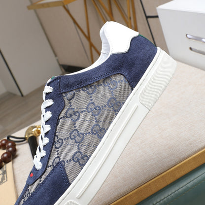 Gucci Men's Casual Everyday Shoes | Navy, Brown & Black