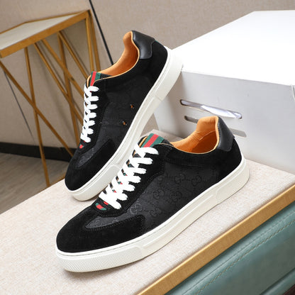 Gucci Men's Casual Everyday Shoes | Navy, Brown & Black
