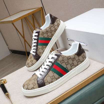Gucci Men's Casual Everyday Shoes | Brown & Navy