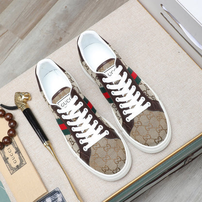 Gucci Men's Casual Everyday Shoes | Brown & Navy