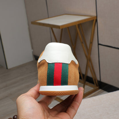 Gucci Men's Casual Everyday Shoes | Brown, Black & White