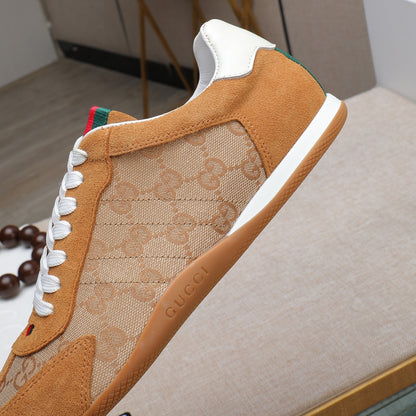 Gucci Men's Casual Everyday Shoes | Brown, Black & White