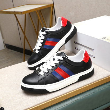 Gucci Men's Casual Everyday Shoes | White & Black