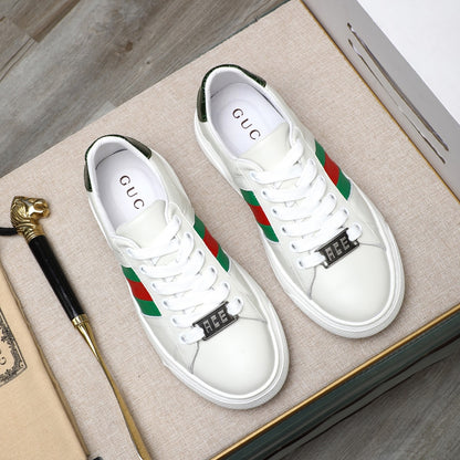 Gucci Men's Casual Everyday Shoes | White & Black