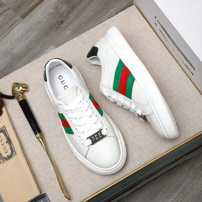 Gucci Men's Casual Everyday Shoes | White & Black