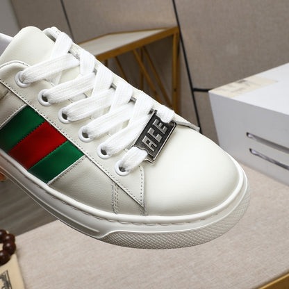 Gucci Men's Casual Everyday Shoes | White & Black