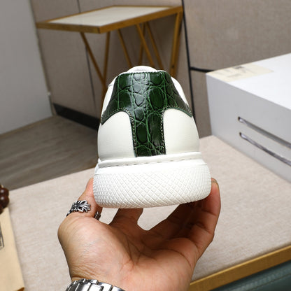 Gucci Men's Casual Everyday Shoes | White & Black