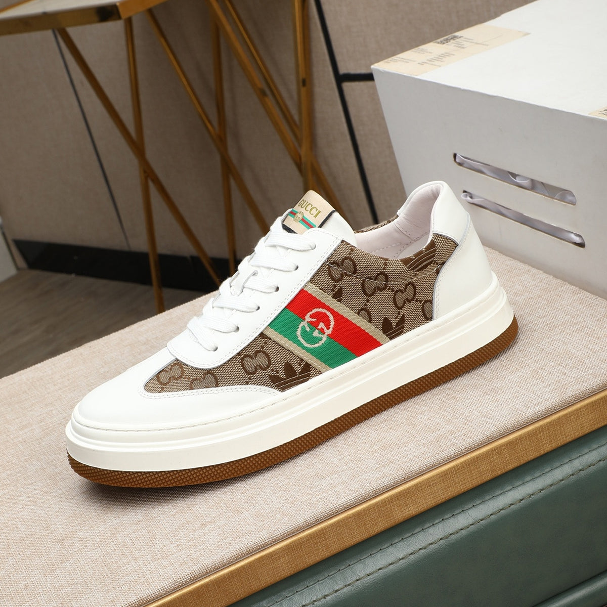 Gucci Men's Casual Everyday Shoes | Brown & Black